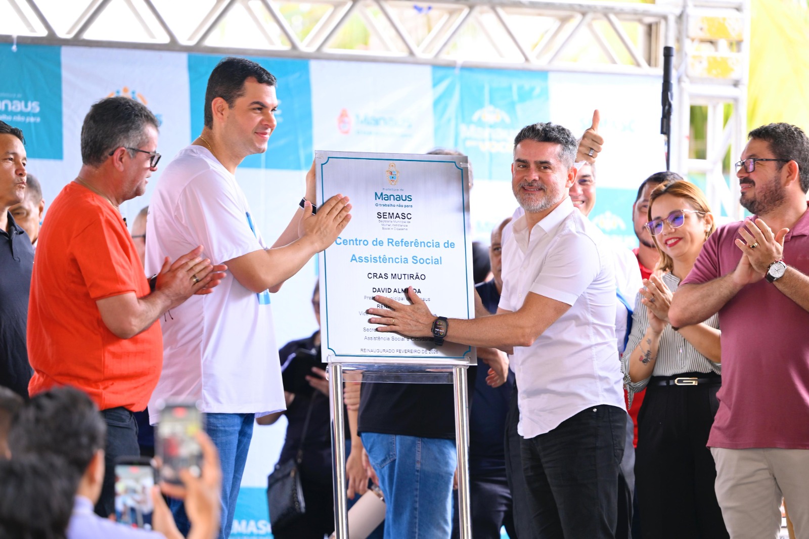 Cras Mutirão é entregue revitalizado em Manaus e passa a atender mais de 22 mil famílias, fortalecendo a rede de assistência social.
