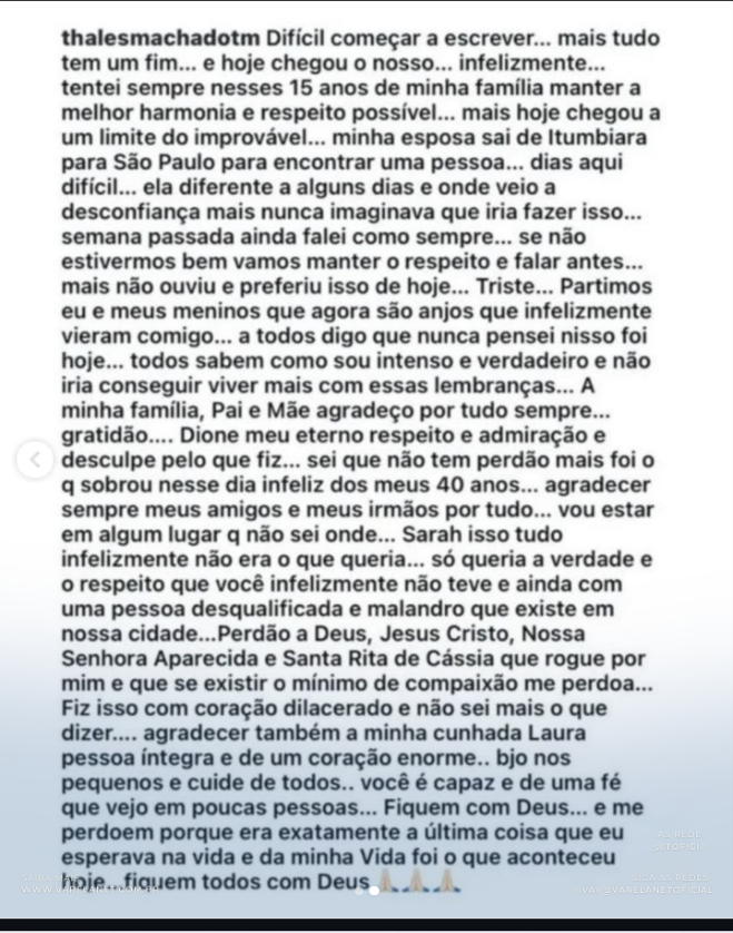 Entenda a tragédia em Itumbiara envolvendo Thales Machado. O secretário municipal tirou a vida dos dois filhos e a própria após crise familiar. Confira detalhes.