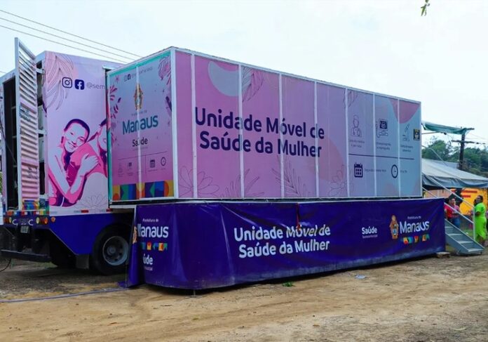 As unidades móveis de saúde em Manaus mudam de endereço. Veja os novos locais na zona Norte, Leste e Oeste para consultas, mamografias e exames preventivos.