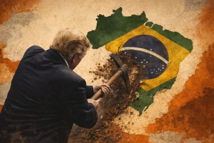 Trump convidou o Brasil para um bloco de minerais críticos.