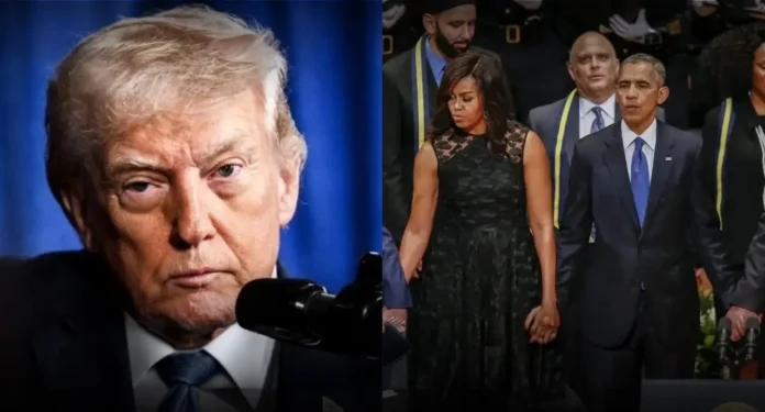 O Governo Trump removeu um vídeo com montagens contra Barack e Michelle Obama. A Casa Branca afirma que a postagem foi um erro cometido por um funcionário.