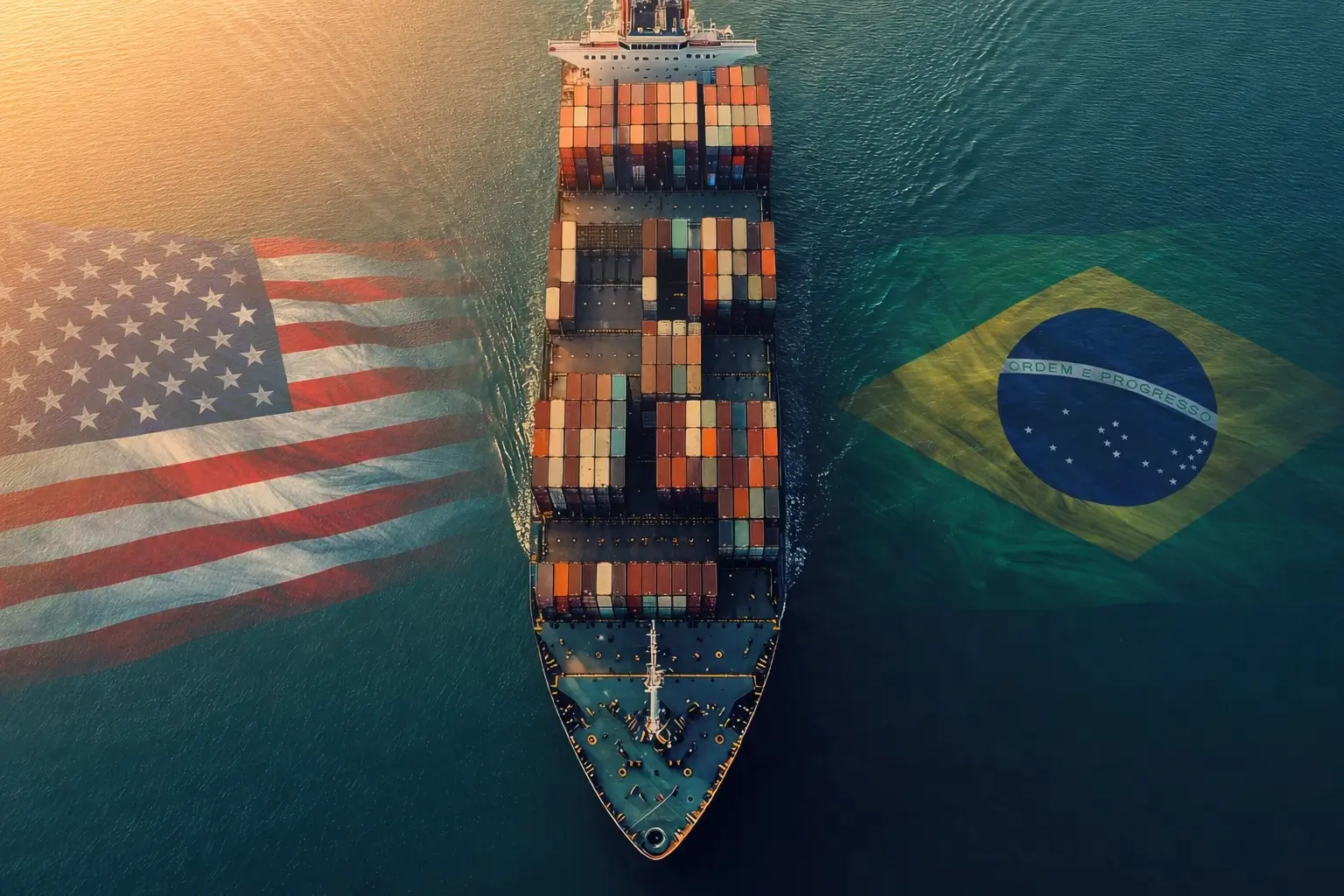 Saiba como as novas tarifas de 10% dos EUA impactam as exportações brasileiras.