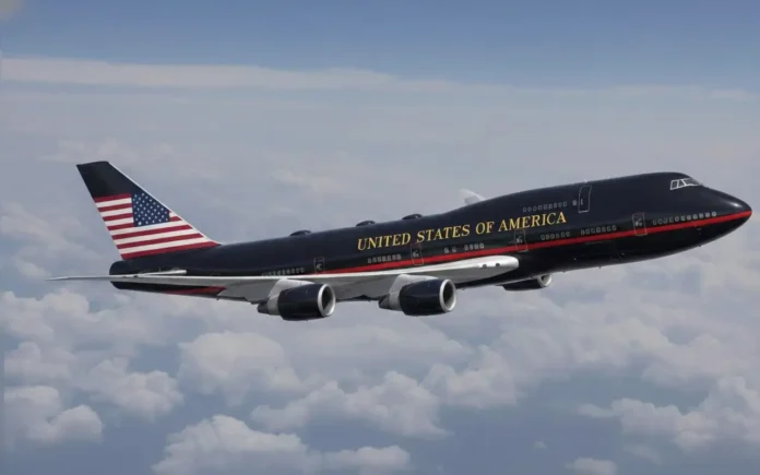 A Força Aérea dos EUA confirmou que o Air Force One adotará o design de Trump.