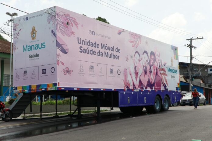 A prefeitura mudou os locais da Saúde da Mulher em Manaus. Veja onde encontrar as unidades móveis nas zonas Norte e Leste e os serviços de exames ofertados.