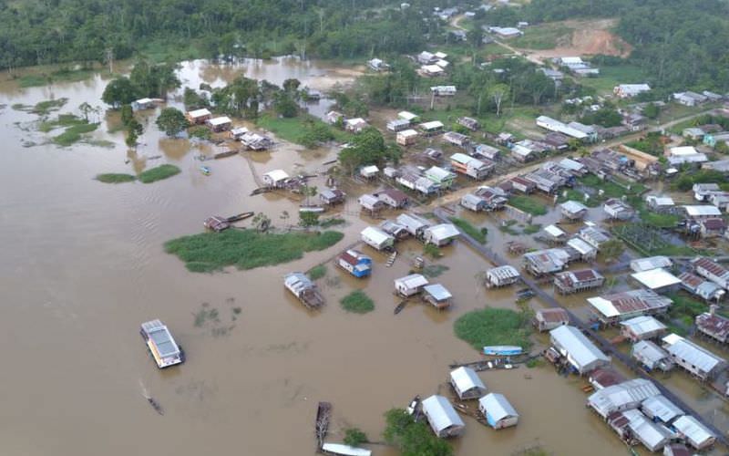 Atalaia do Norte é o 5º município em emergência pela cheia no Amazonas em 2026.