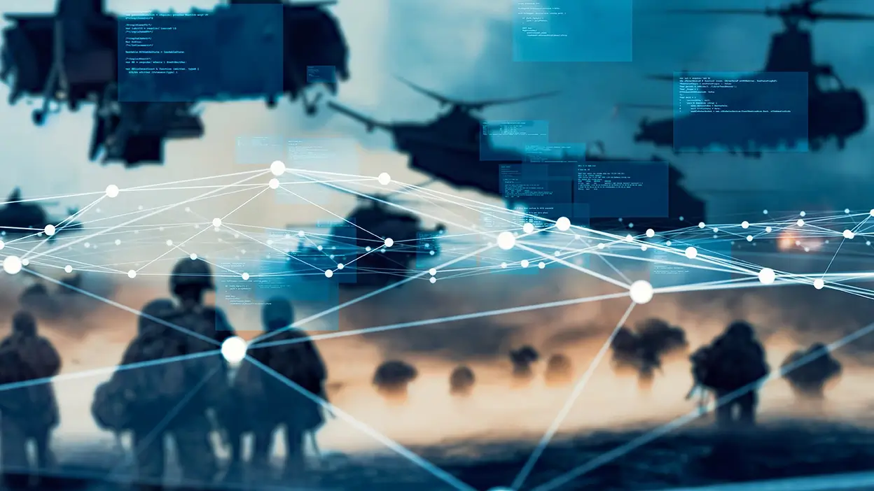 Saiba como a inteligência artificial está transformando as táticas de guerra com drones autônomos e entenda os dilemas éticos das Big Techs na defesa.