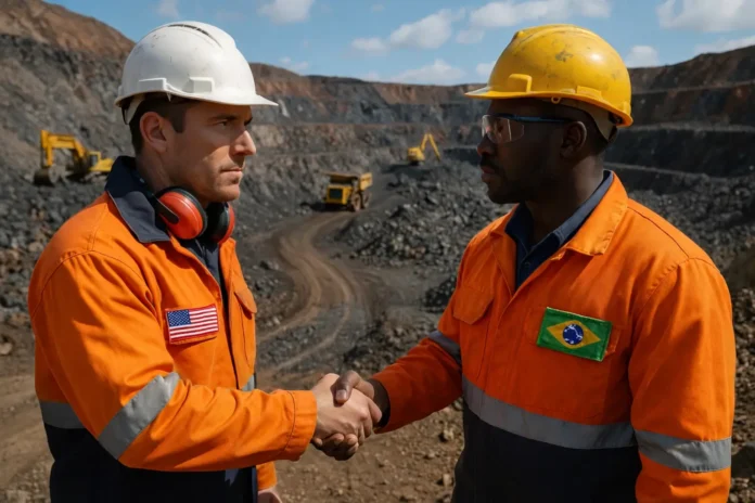 Saiba como os EUA planejam investir bilhões em minerais críticos no Brasil para garantir suprimentos tecnológicos e reduzir a influência da China no setor.