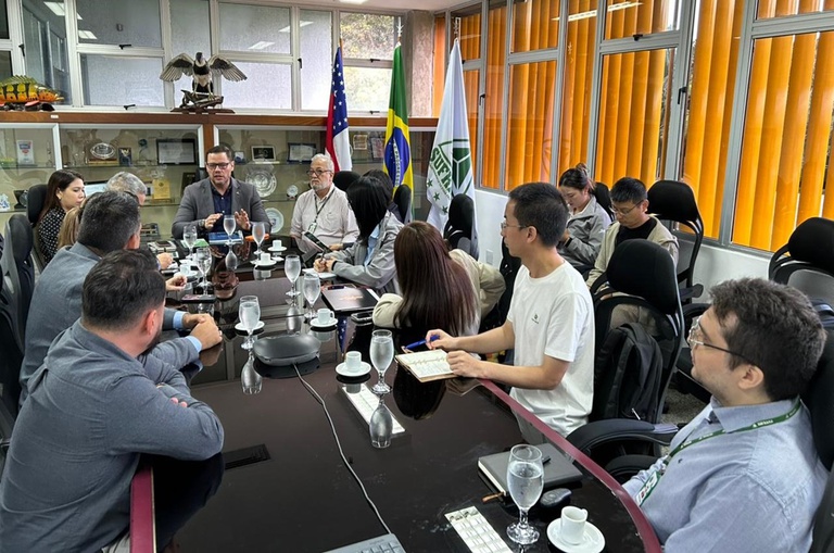 A BYD avalia novos investimentos no Polo Industrial de Manaus para produzir componentes de veículos elétricos.