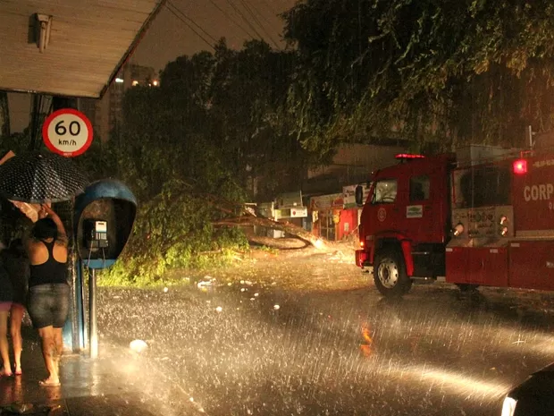 Confira o alerta de tempestade emitido pela Defesa Civil para Manaus e interior.