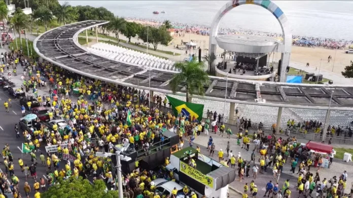 Organizado pelo movimento 