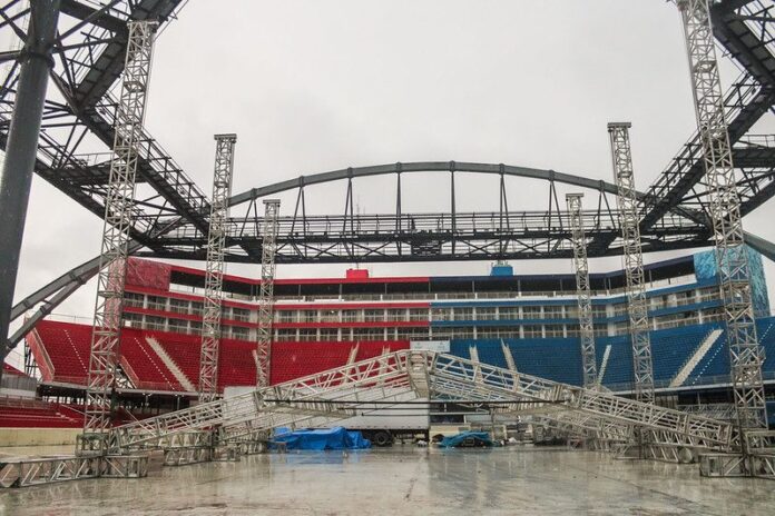 Saiba tudo sobre a nova estrutura tecnológica do Bumbódromo para o lançamento do Festival de Parintins 2026, com shows de Simone Mendes e bumbás.