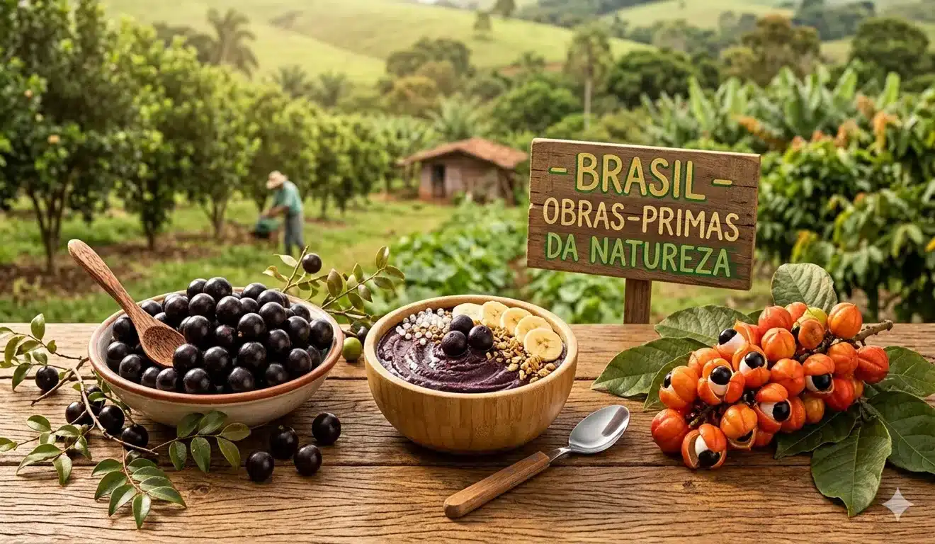 Açaí e guaraná entram no ranking mundial das melhores frutas e impulsionam produção e economia no Amazonas.