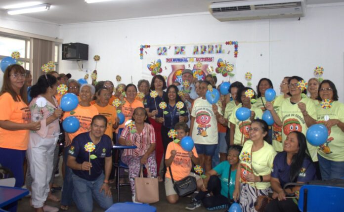 A Seas realiza ações de conscientização sobre autismo em Manaus durante o Abril Azul.