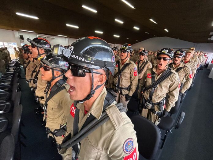 O CBMAM iniciou o Curso de Especialização de Salvamento em Altura para 24 militares.