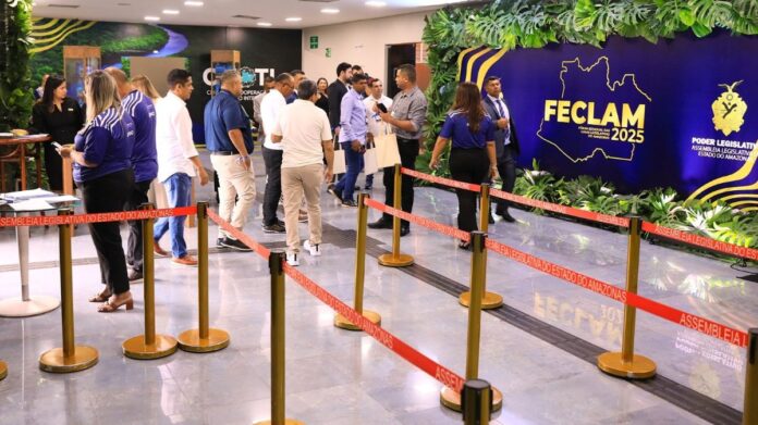 O Feclam 2026 debate o impacto da Inteligência Artificial na administração pública e processos eleitorais em evento da Aleam para Câmaras Municipais.