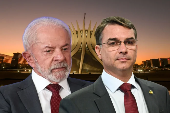 Lula empata com direita em 2º turno, mostra pesquisa Atlas/Bloomberg com cenários equilibrados contra Flávio, Bolsonaro e Zema.