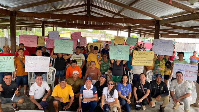 A regularização fundiária em Parintins beneficia famílias com georreferenciamento e vistorias da Sect para garantir títulos de terra e acesso a crédito.