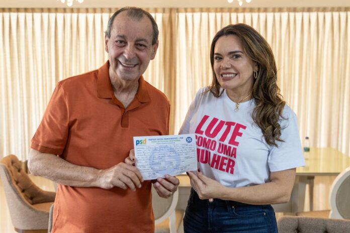 Alessandra Campelo filia-se ao PSD e deve ser vice de Omar Aziz. Entenda a movimentação estratégica para o Governo do Amazonas nas eleições deste ano.