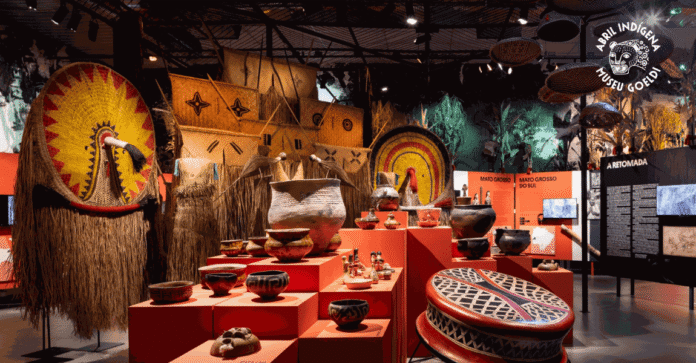 Exposição Brasil: Terra Indígena segue até 6 de maio no Museu Goeldi, com mais de 2 mil peças e destaque à cultura indígena.