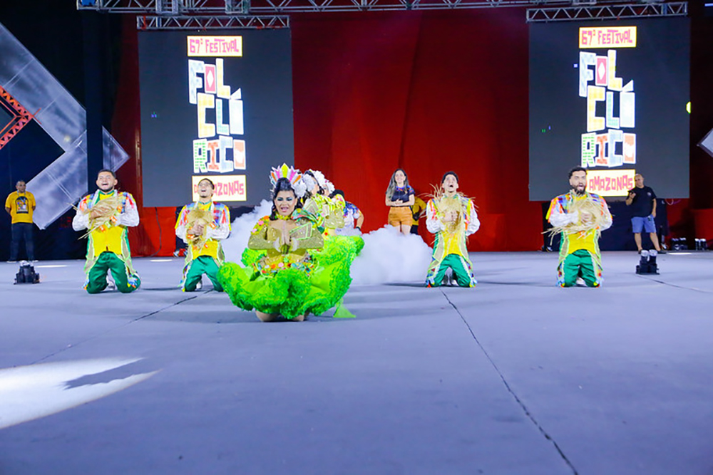 Festival Folclórico do Amazonas 2026 começa dia 5 de junho em Manaus com apresentações gratuitas de quadrilhas, cirandas e bois-bumbás.