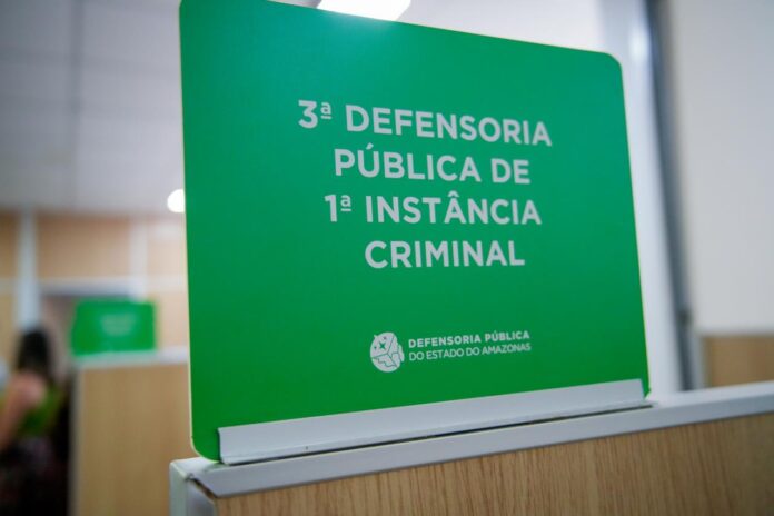 Defensoria amplia atendimento criminal no Amazonas com defesa gratuita, orientação jurídica e atendimento sem agendamento em Manaus.