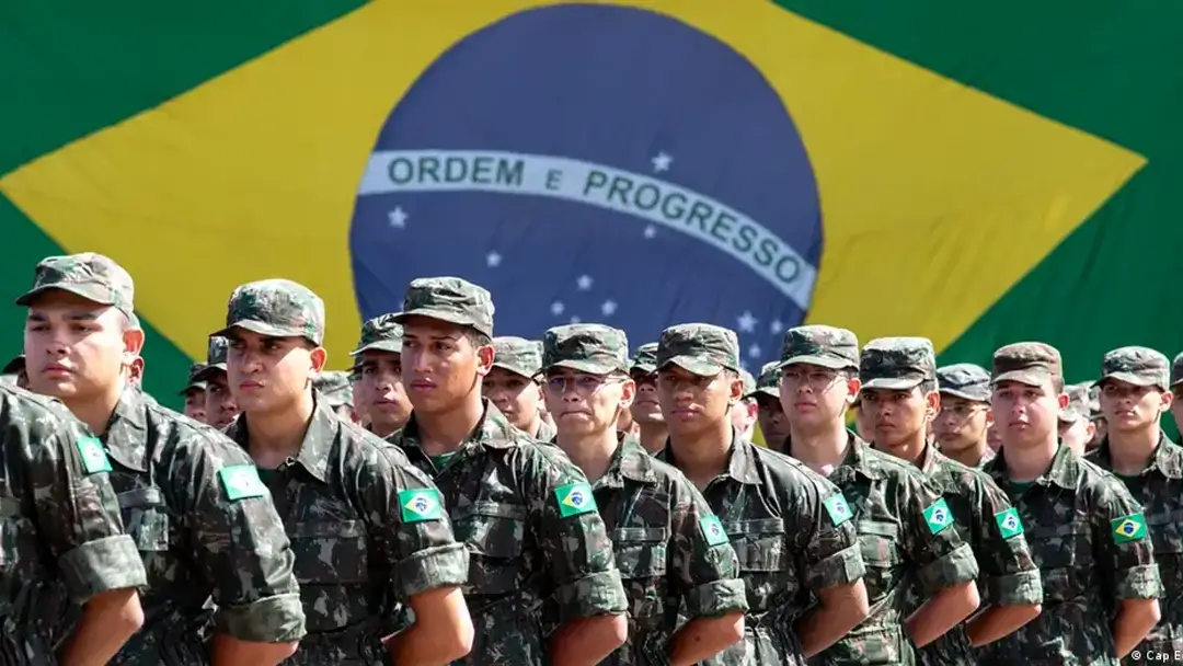 Os gastos militares do Brasil cresceram 13% em 2025.