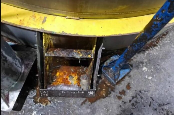 Relatório de inspeção sanitária revela corrosão em tanques da fábrica da Ypê.