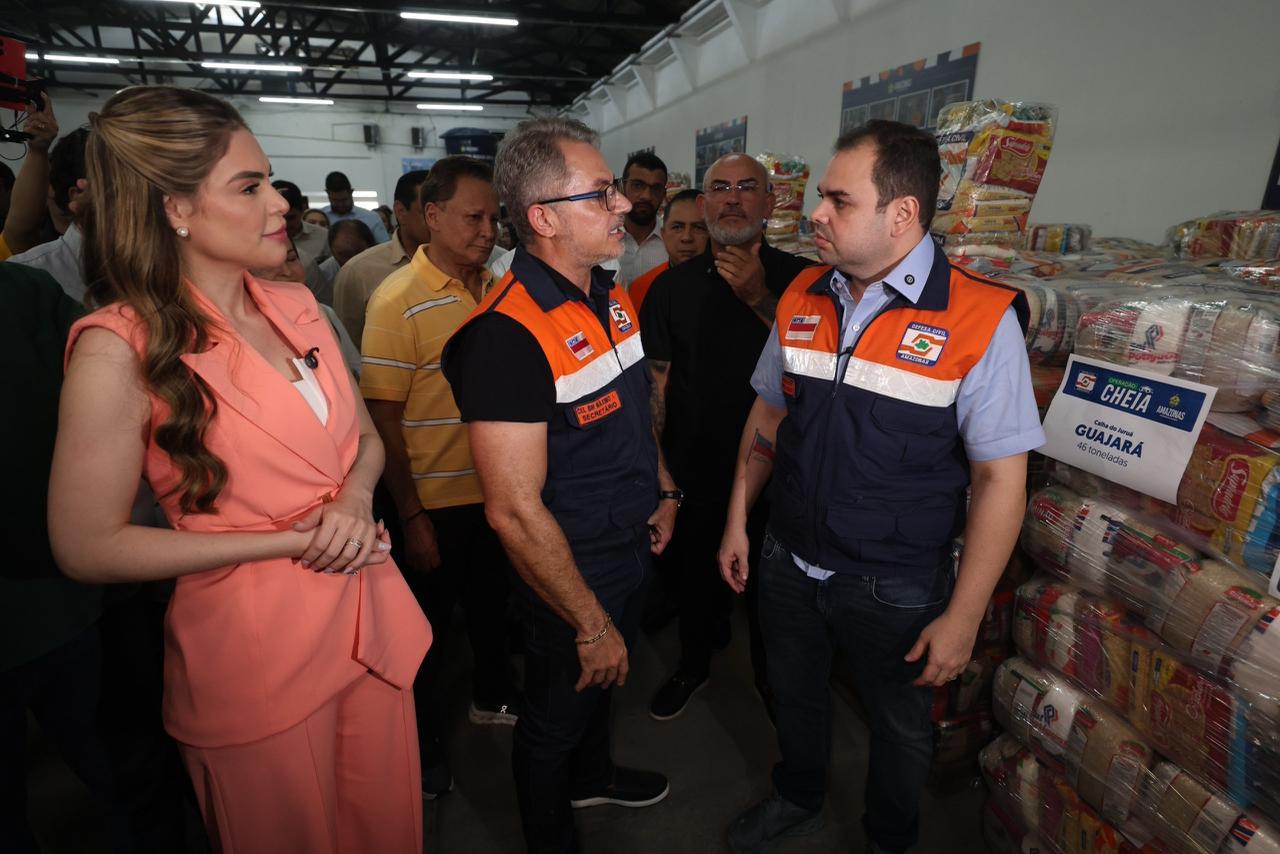 A Operação Cheia 2026 enviou 598 toneladas de alimentos para o interior do Amazonas.