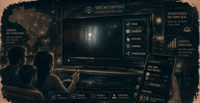 A televisão brasileira entra na era da interatividade com a chegada da TV 3.0, trazendo recursos de streaming e compras diretas pelo controle remoto.