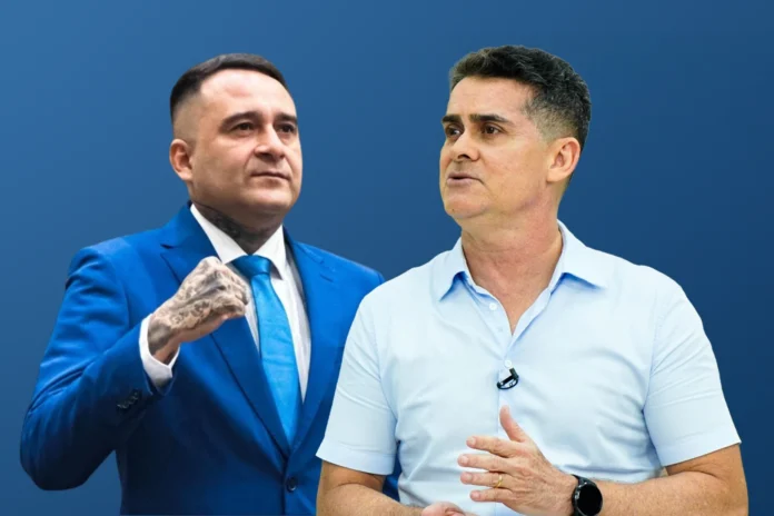 Flávio Dino mantém remoção de vídeos contra David Almeida, mas afasta censura prévia sobre o uso da expressão “nunca será”.