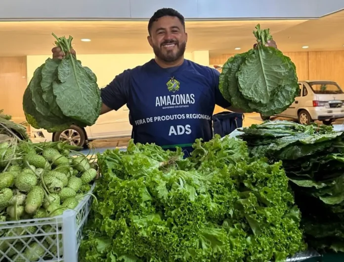 Feiras de Produtos Regionais terão dez edições em Manaus nesta semana com alimentos frescos da agricultura familiar.