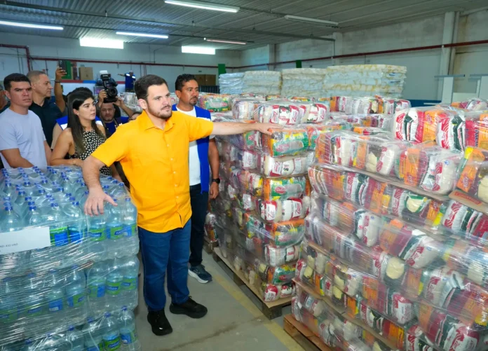 Ajuda humanitária à Venezuela é enviada por Manaus com alimentos, medicamentos e voluntários após terremoto que atingiu o país.