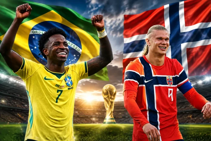 Noruega vence Costa do Marfim e será adversária do Brasil nas oitavas da Copa do Mundo.