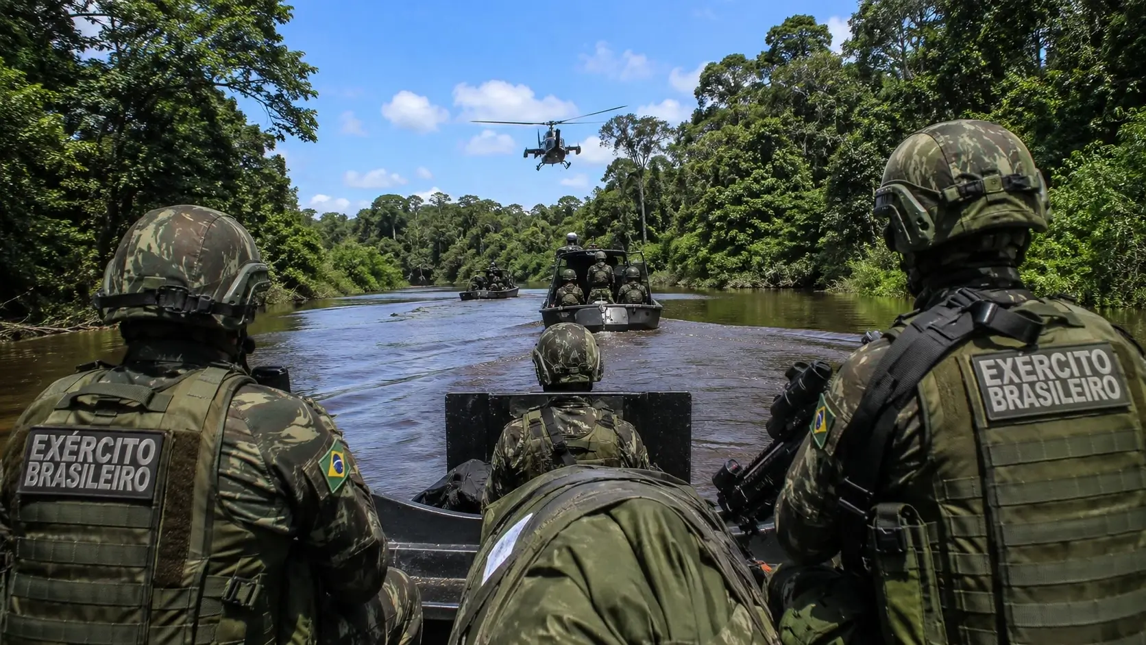Exército suspende operações nas fronteiras após corte na Defesa. Medida afeta combate ao tráfico, garimpo ilegal e contrabando.