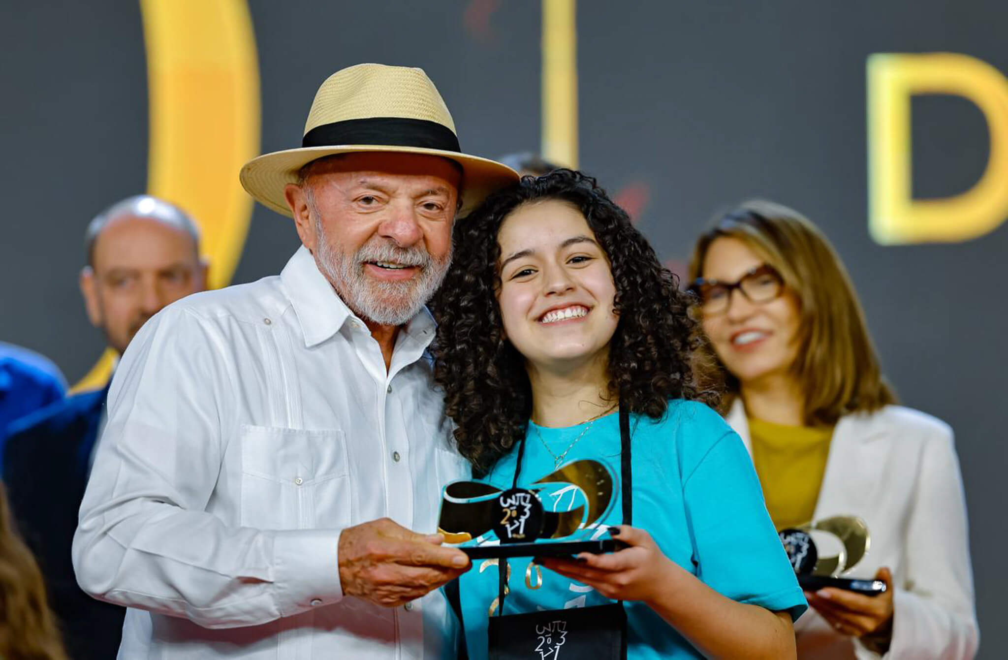 Lula diz que o político honesto está na nova geração e incentiva jovens a participarem da política durante evento da Obmep.