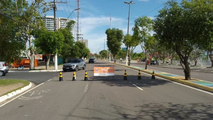 Meia Maratona altera trânsito em Manaus neste domingo com interdições na Ponta Negra, avenida do Turismo, Santos Dumont e Tarumã.