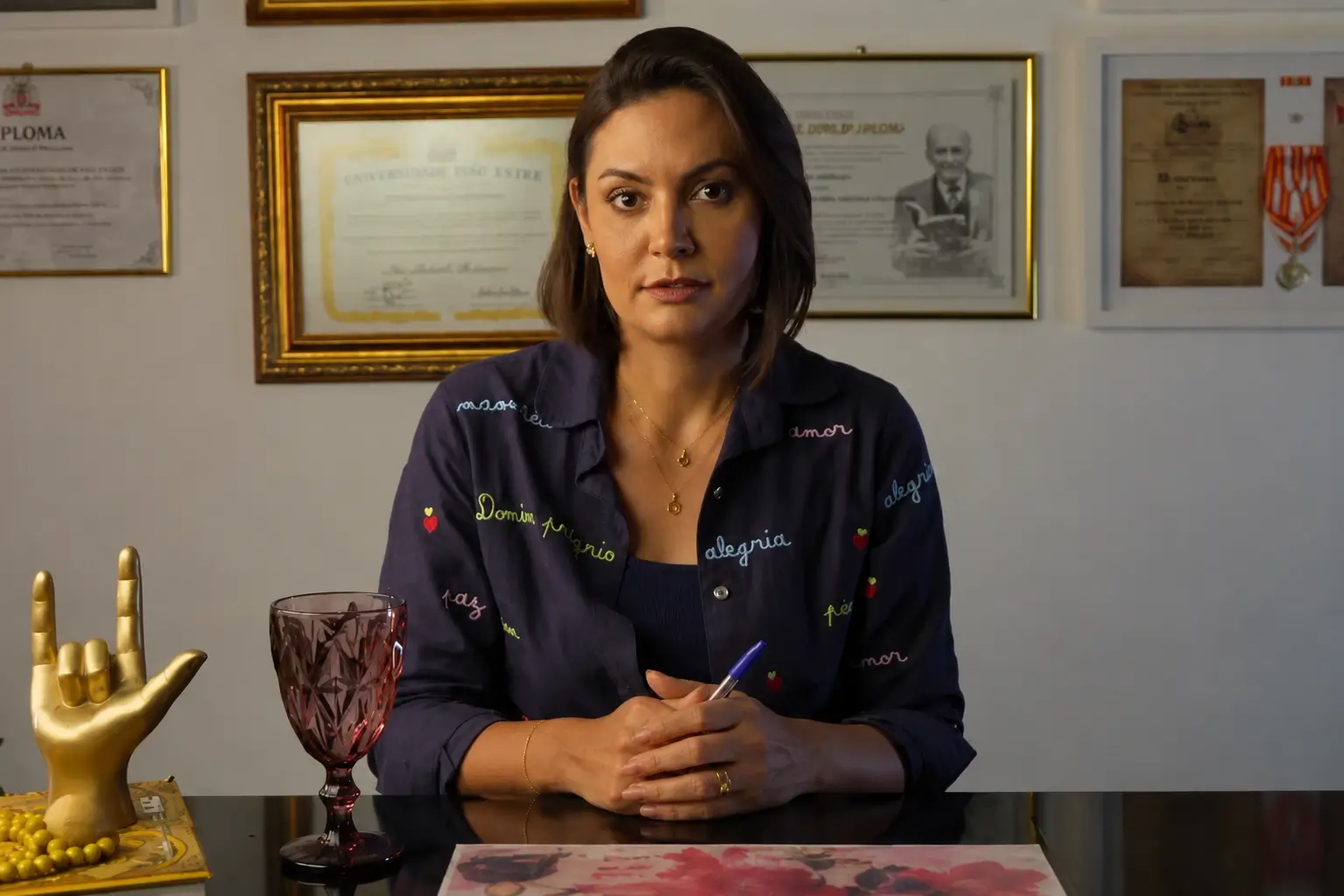 Michelle Bolsonaro relata briga com Flávio, diz ter sido humilhada e comenta divergência sobre aliança do PL com Ciro Gomes.