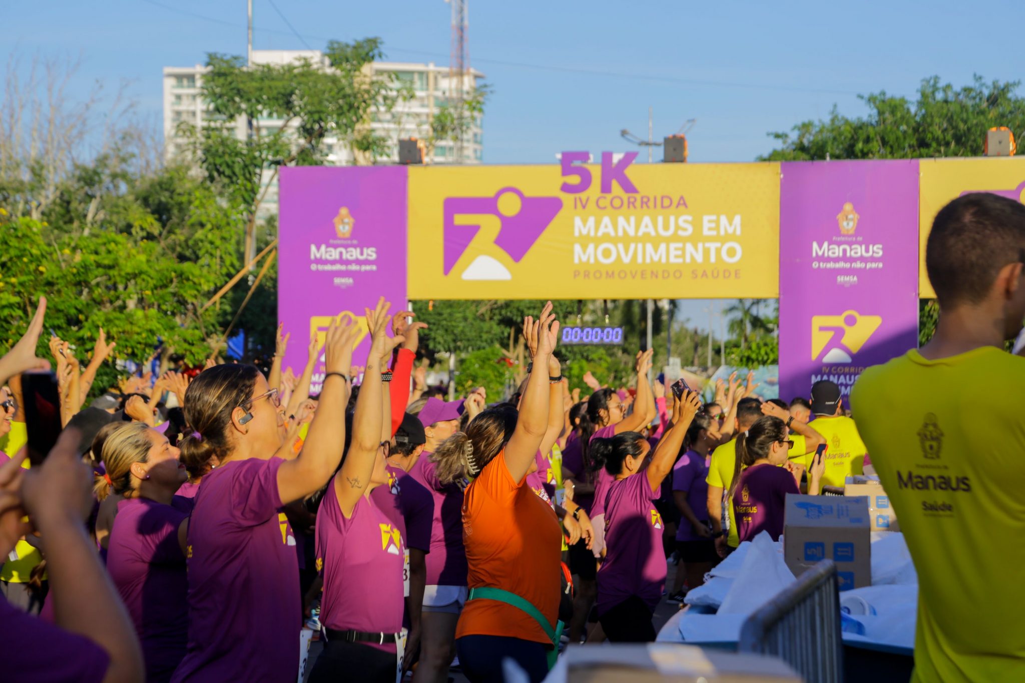Corrida Manaus em Movimento abre inscrições dia 29 com 5 mil vagas para provas adultas e infantis em Manaus.
