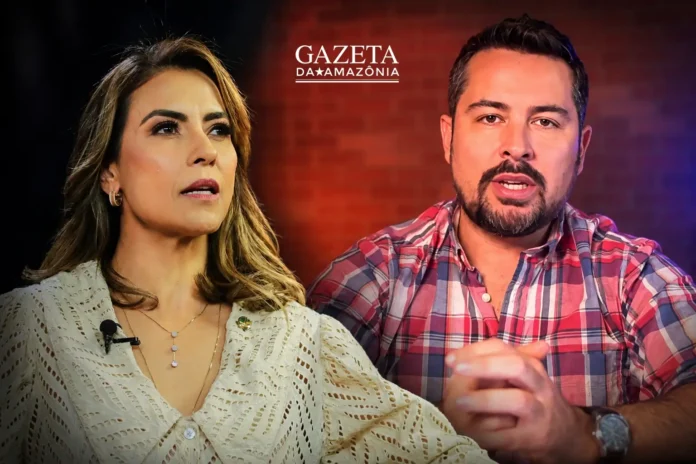 Soraya Thronicke reage às falas de Paulo Figueiredo sobre voto feminino e aciona a PGR contra o influenciador.