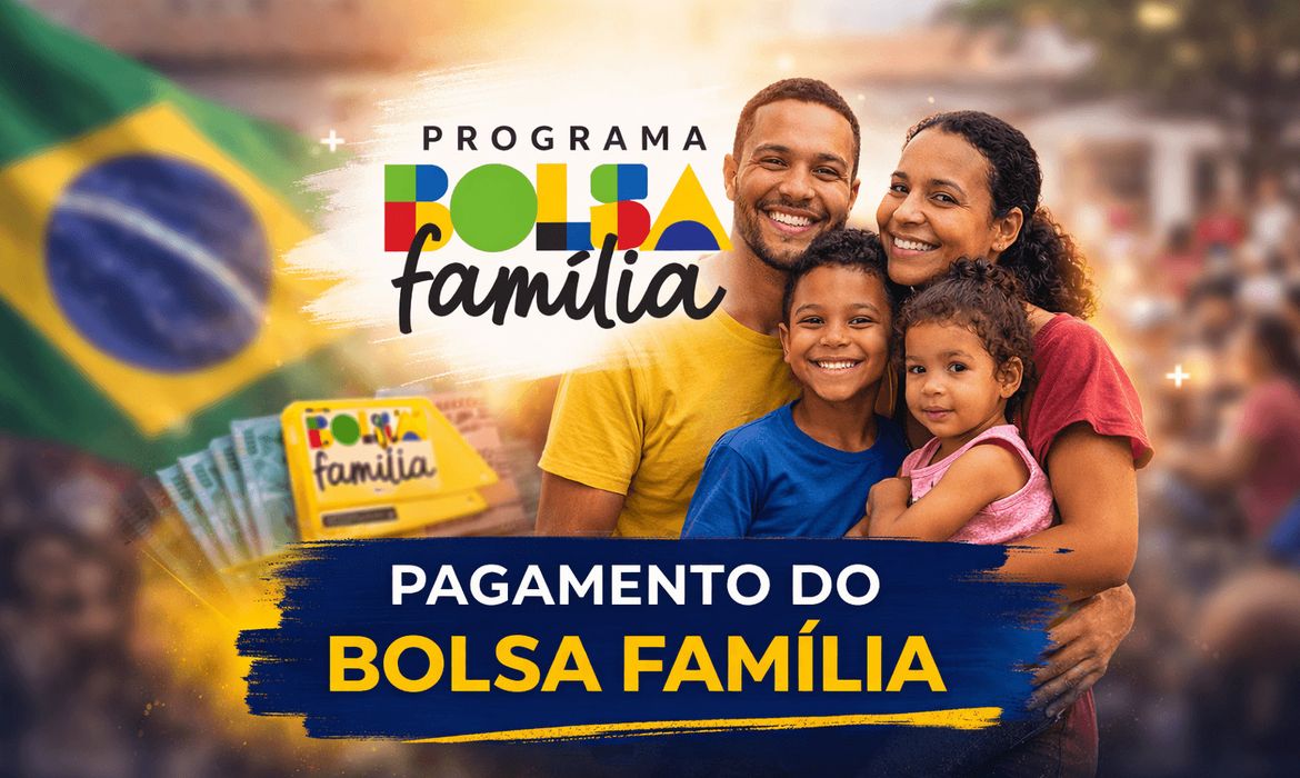 Bolsa Família paga nesta quarta-feira beneficiários com NIS final 6. Valor médio do benefício chega a R$ 677,66.
