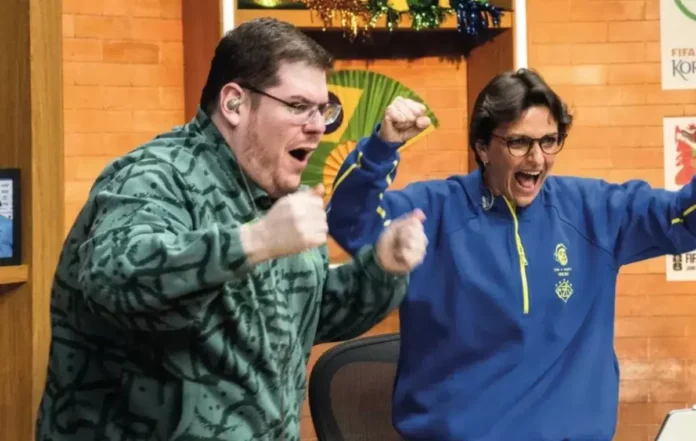 CazéTV bate novo recorde mundial no YouTube com 19,13 milhões de dispositivos simultâneos durante Brasil x Japão.