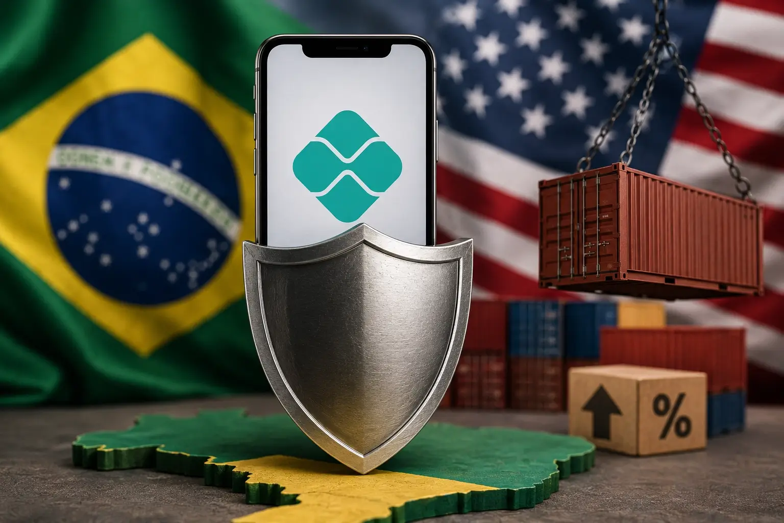 Brasil mantém o Pix fora das negociações com os EUA enquanto tenta evitar novo tarifaço sobre produtos brasileiros.