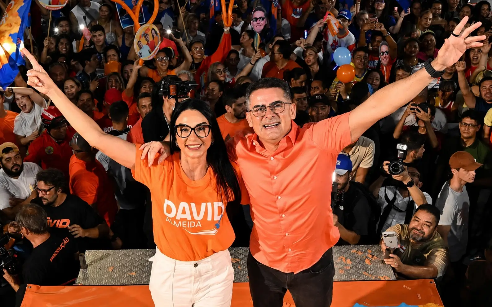 David Almeida oficializa candidatura ao Governo do Amazonas e apresenta propostas para saúde pública e assistência social.