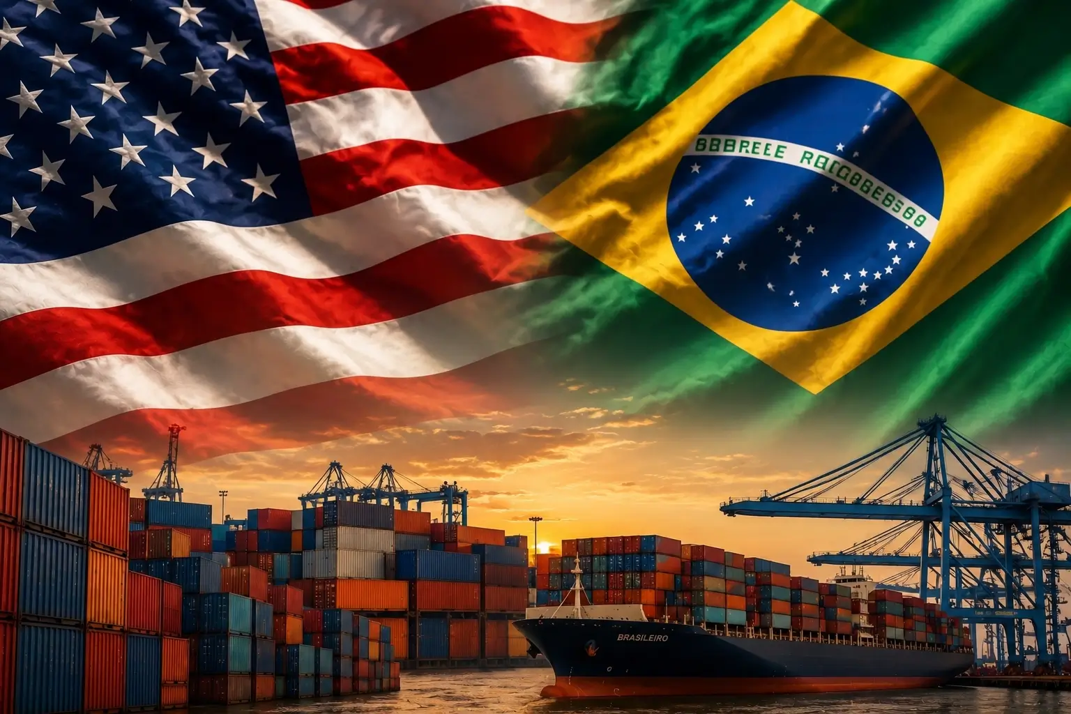 EUA prorrogam tarifa de 50% sobre produtos brasileiros por mais um ano e mantêm estado de emergência econômica contra o Brasil.