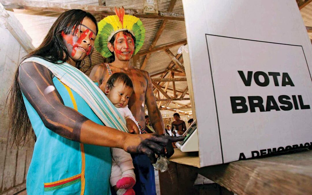 Eleitorado indígena no Amazonas chega a 73.580 pessoas, maior número do país, segundo dados das Eleições 2026.