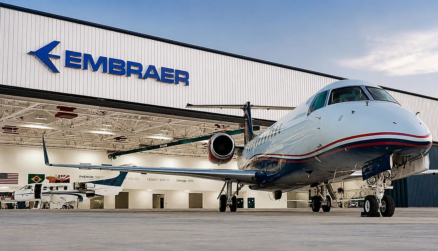 Le Monde chama a Embraer de pérola brasileira e destaca crescimento, inovação e sucesso da fabricante no mercado mundial.