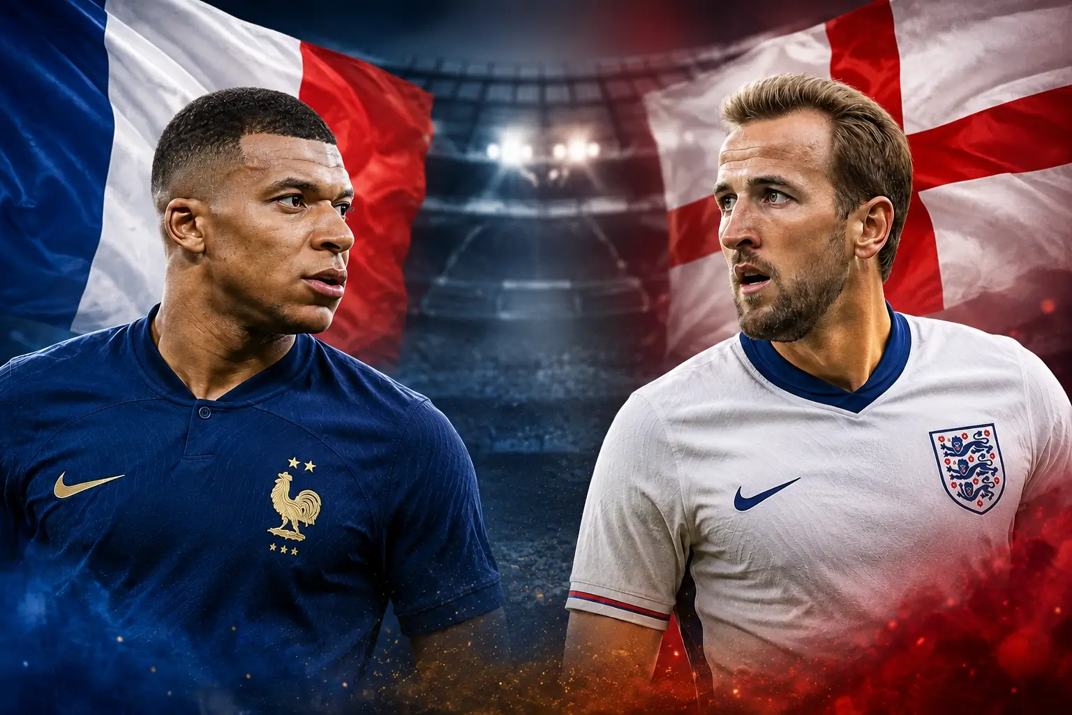 Veja onde assistir França x Inglaterra ao vivo pela Copa do Mundo 2026. Confira o horário, as escalações oficiais e a arbitragem do jogo.