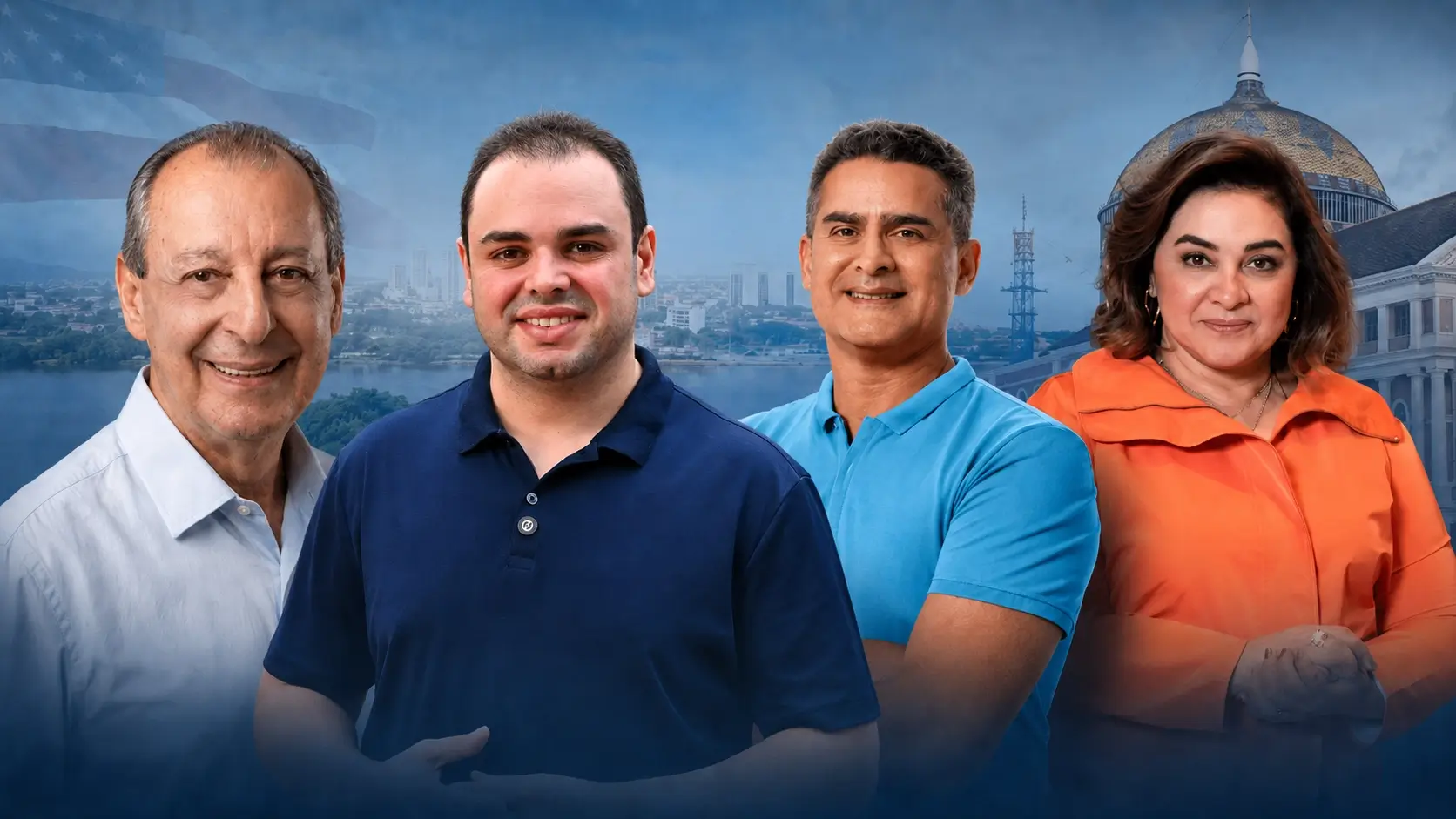 Confira os números da Pesquisa Projeta Amazonas 2026 para Governo e Senado. Veja os dados de Manaus, interior, rejeição e intenções de voto atualizadas.