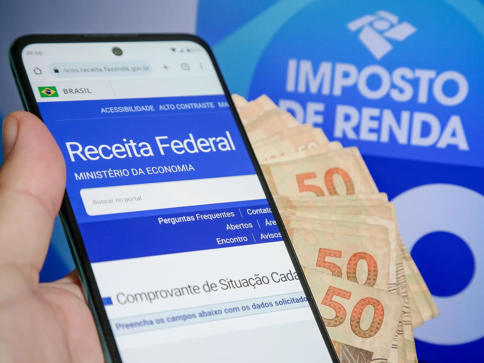 Restituição automática do IRPF é paga hoje para 3,5 milhões de contribuintes, exclusivamente por Pix vinculado ao CPF.