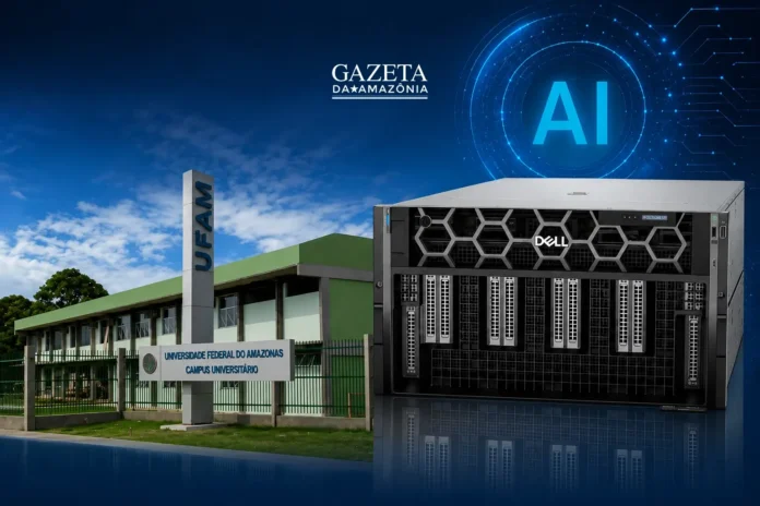 UFAM recebe supercomputador para fortalecer pesquisas em inteligência artificial, inovação e computação de alto desempenho.